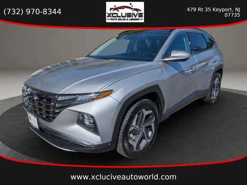 Shimmering Silver 2022 Hyundai TUCSON Limited