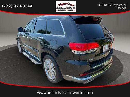 Diamond Black Crystal Pearlcoat 2018 Jeep Grand Cherokee Summit