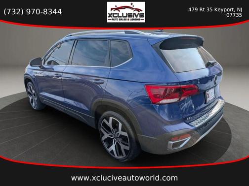 Blue 2022 Volkswagen Taos 1.5T SEL
