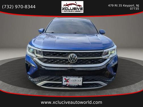 Blue 2022 Volkswagen Taos 1.5T SEL