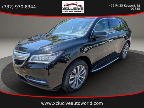Crystal Black Pearl 2015 Acura MDX 3.5L
