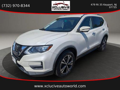 Pearl White Tricoat 2019 Nissan Rogue SV