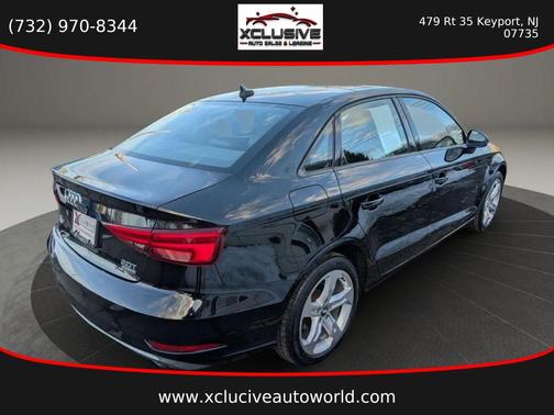 Black 2017 Audi A3 2.0T Premium