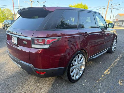 Black 2016 Land Rover Range Rover Sport Supercharged HSE