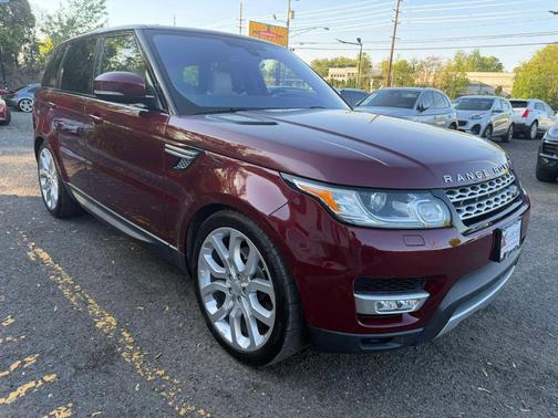 Black 2016 Land Rover Range Rover Sport Supercharged HSE