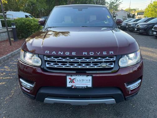 Black 2016 Land Rover Range Rover Sport Supercharged HSE