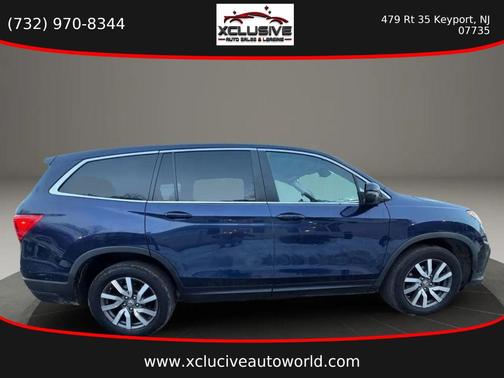 Blue 2019 Honda Pilot EX-L
