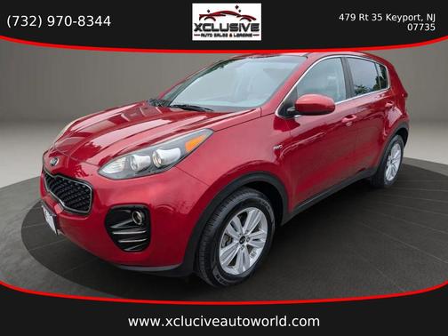 Hyper Red 2017 Kia Sportage LX
