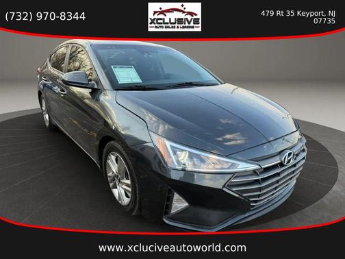 Portofino Gray 2020 Hyundai ELANTRA SEL