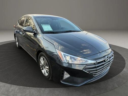 Portofino Gray 2020 Hyundai ELANTRA SEL
