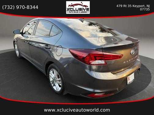 Portofino Gray 2020 Hyundai ELANTRA SEL