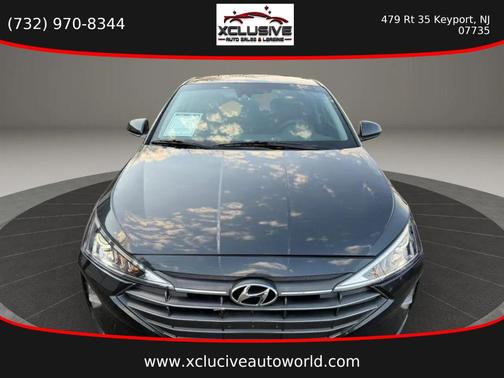 Portofino Gray 2020 Hyundai ELANTRA SEL