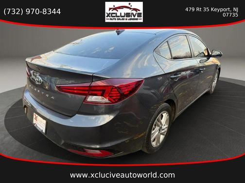Portofino Gray 2020 Hyundai ELANTRA SEL