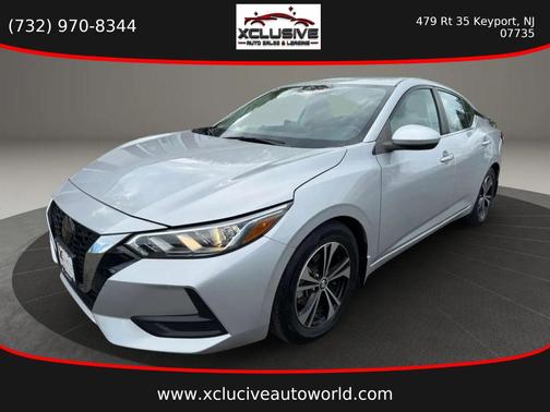 Brilliant Silver Metallic 2021 Nissan Sentra SV