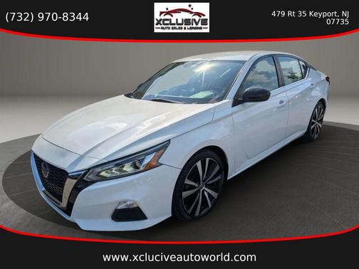 White 2020 Nissan Altima SR FWD