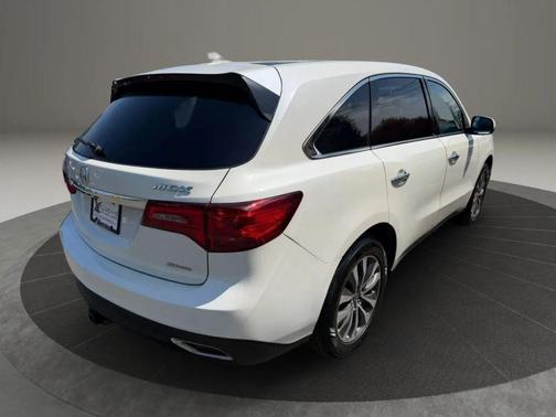White Diamond Pearl 2016 Acura MDX 3.5L AcuraWatch Plus Package