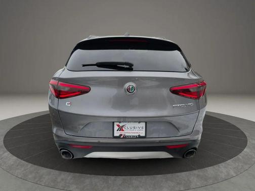 Stromboli Gray Metallic 2018 Alfa Romeo Stelvio Ti Sport