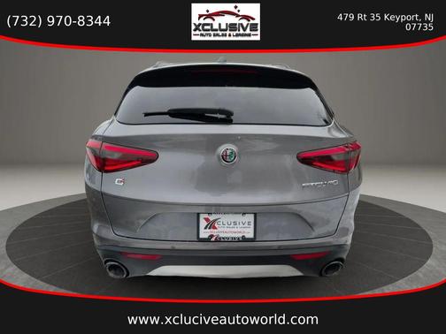 Stromboli Gray Metallic 2018 Alfa Romeo Stelvio Ti Sport