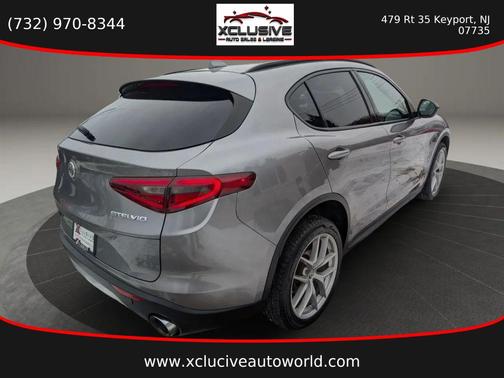 Stromboli Gray Metallic 2018 Alfa Romeo Stelvio Ti Sport