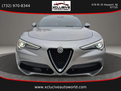 Stromboli Gray Metallic 2018 Alfa Romeo Stelvio Ti Sport