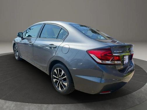 Gray 2013 Honda Civic EX