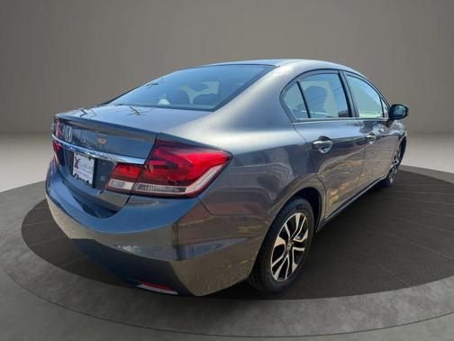 Gray 2013 Honda Civic EX