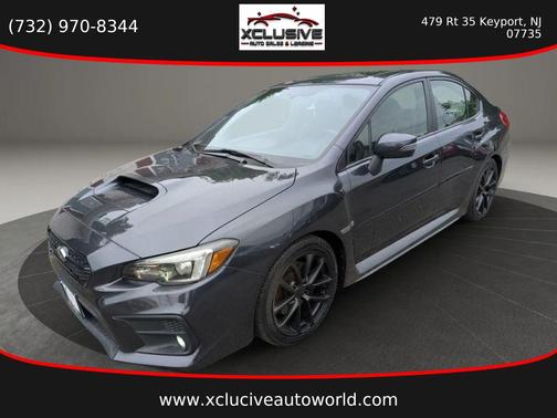 Dark Gray Metallic 2018 Subaru WRX Limited