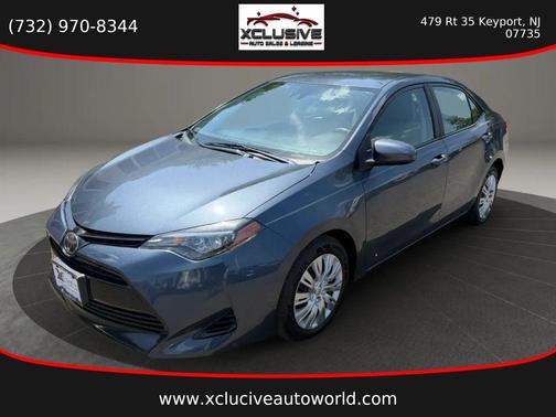 Slate Metallic 2018 Toyota Corolla LE