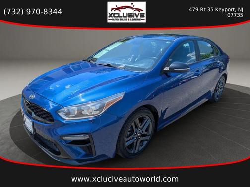 Deep Sea Blue 2020 Kia Forte GT-Line
