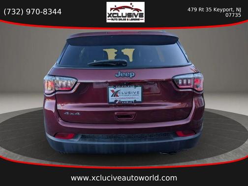 Velvet Red Pearlcoat 2021 Jeep Compass 80th Special Edition