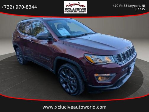 Velvet Red Pearlcoat 2021 Jeep Compass 80th Special Edition