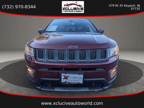 Velvet Red Pearlcoat 2021 Jeep Compass 80th Special Edition