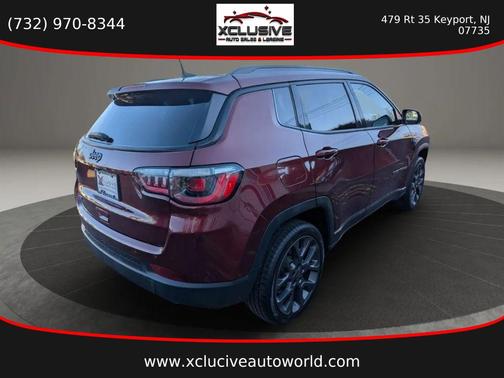Velvet Red Pearlcoat 2021 Jeep Compass 80th Special Edition