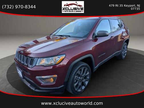 Velvet Red Pearlcoat 2021 Jeep Compass 80th Special Edition