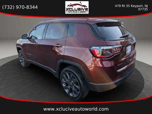 Velvet Red Pearlcoat 2021 Jeep Compass 80th Special Edition