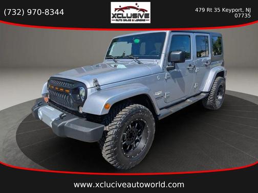 Billet Silver Metallic Clearcoat 2015 Jeep Wrangler Unlimited Sahara