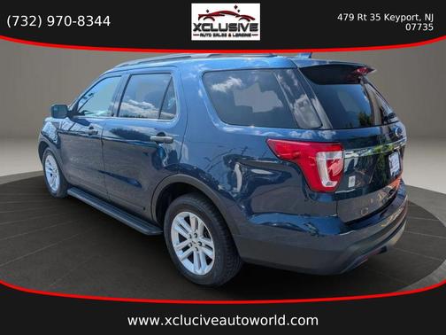 Blue Jeans Metallic 2017 Ford Explorer sport