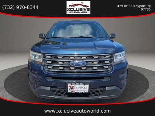 Blue Jeans Metallic 2017 Ford Explorer sport