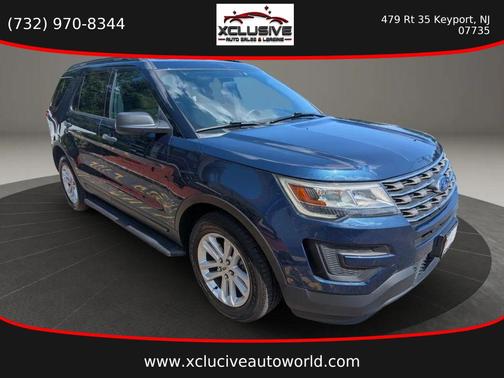 Blue Jeans Metallic 2017 Ford Explorer sport
