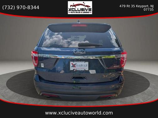 Blue Jeans Metallic 2017 Ford Explorer sport