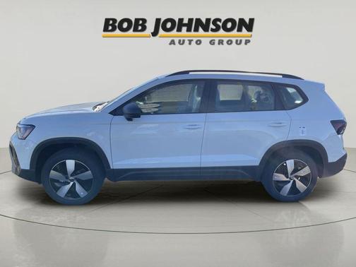Pure White 2026 Volkswagen Taos S