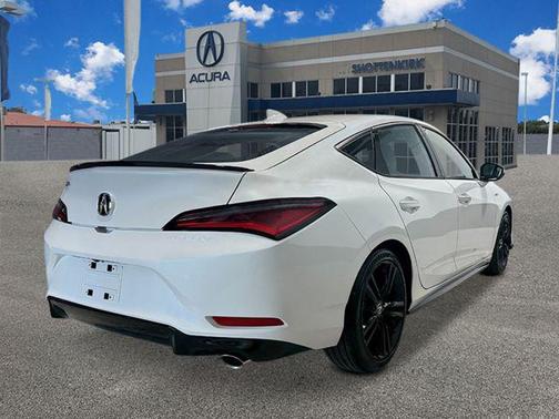 Platinum White Pearl 2026 Acura Integra FWD A-Spec