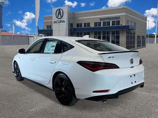 Platinum White Pearl 2026 Acura Integra FWD A-Spec