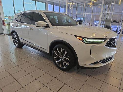 Platinum White Pearl 2024 Acura MDX Technology Package