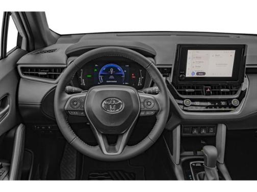 Barcelona Red Metallic/Jet Black 2023 Toyota Corolla Hybrid SE