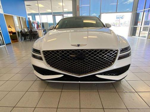 Alta White 2023 Genesis G80 3.5T Sport AWD