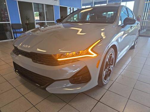 Wolf Gray 2022 Kia K5 GT-Line