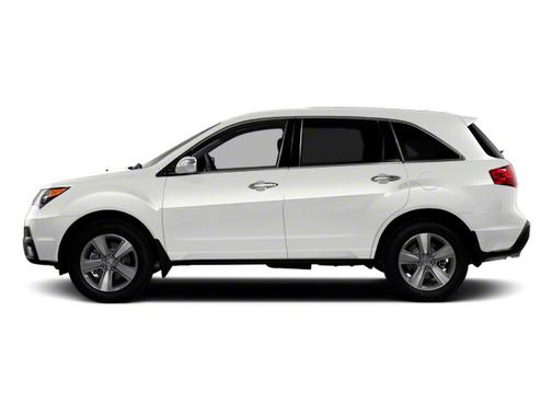 Aspen White Pearl 2010 Acura MDX 3.7L Technology