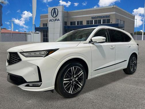 Platinum White 2026 Acura MDX Advance Package