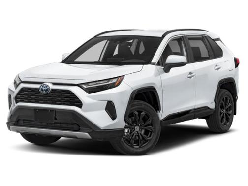 Wind Chill Pearl 2024 Toyota RAV4 Hybrid SE